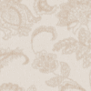 A beige fabric with a subtle floral pattern.